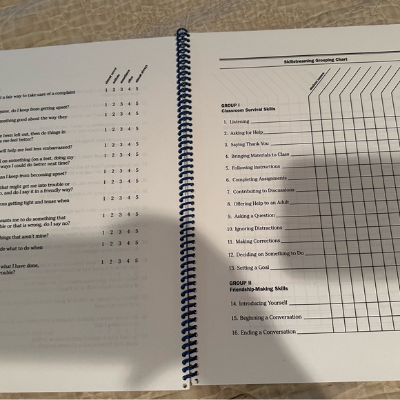 Skillstreaming- Program Forms Book - Picture 6 of 10